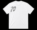 PD metallic white tee