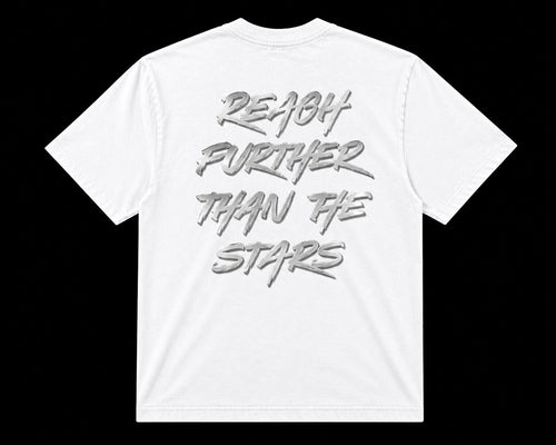 PD metallic white tee