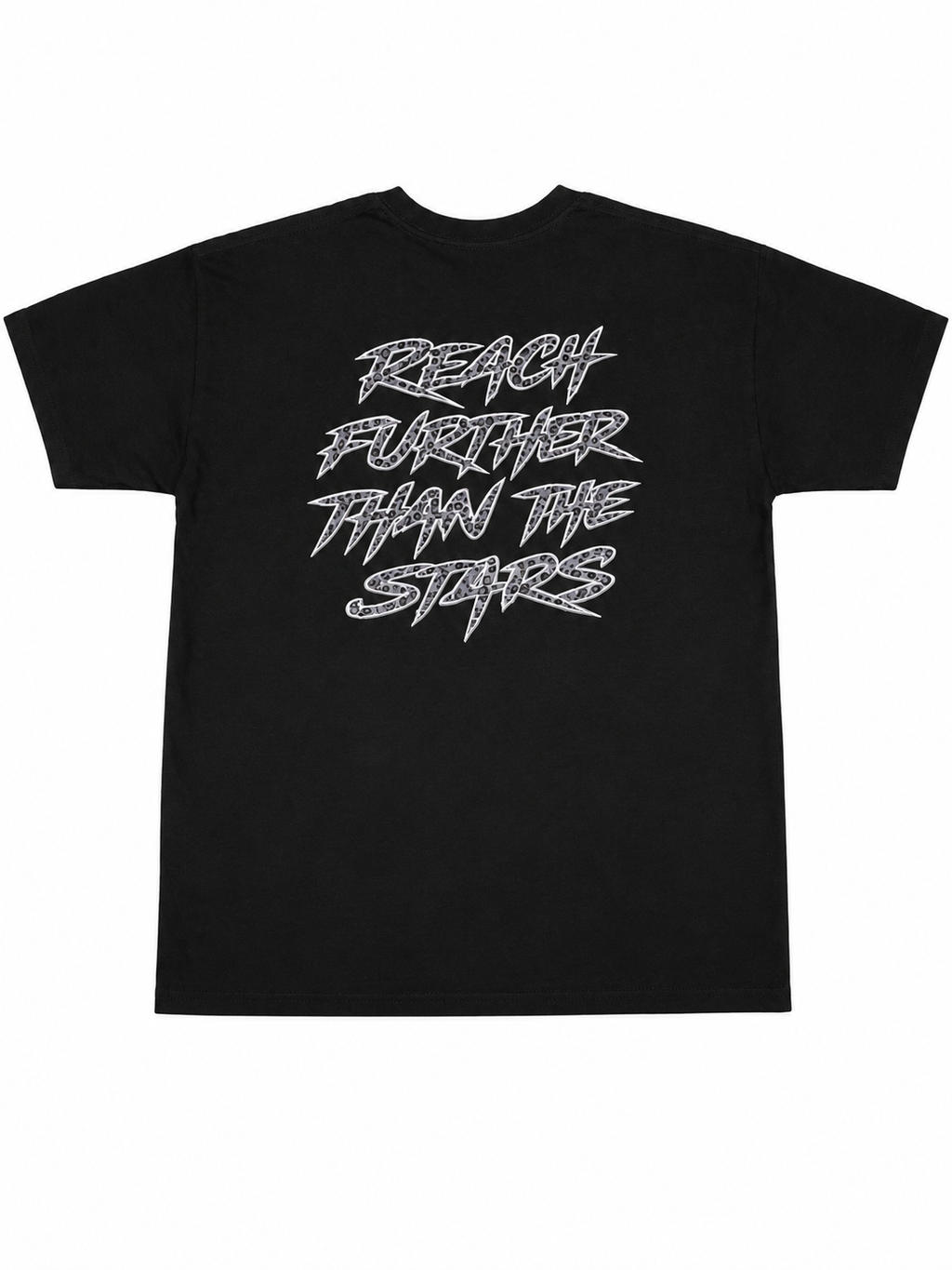 PD “Reach Further Than The Stars” Tee(Grey Cheetah Print)